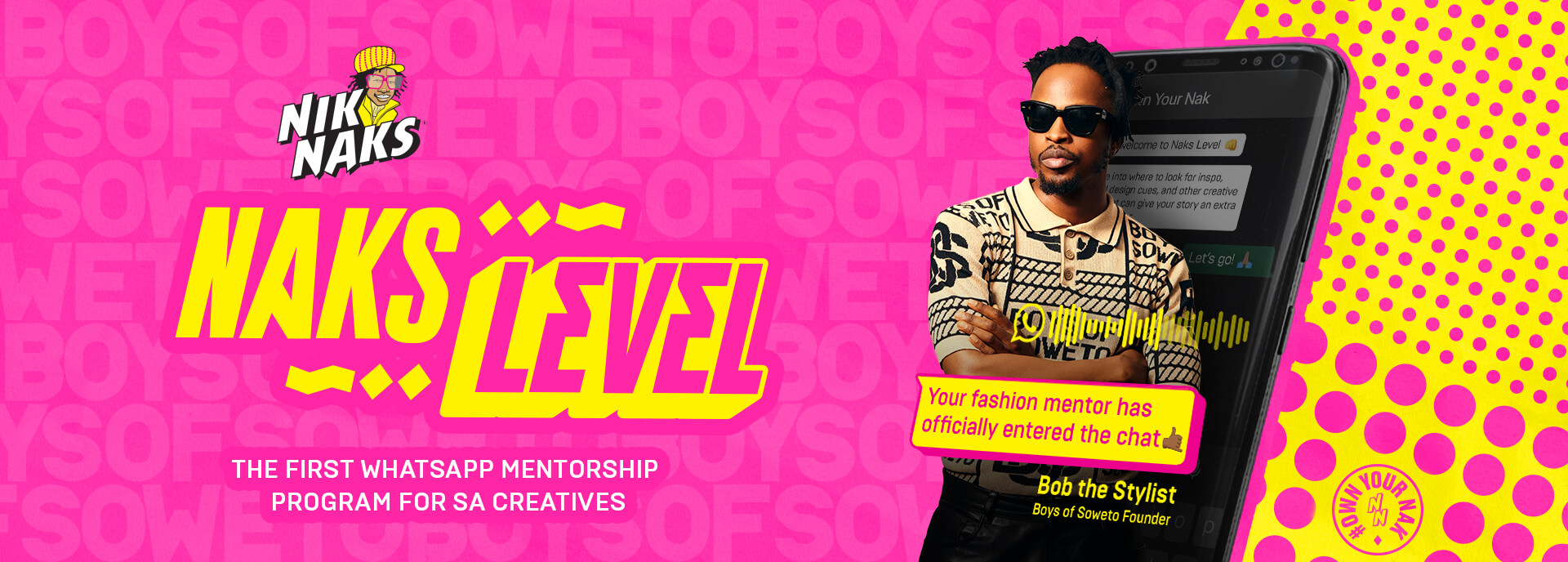 Nik Naks Naks Level Mentorship Programme