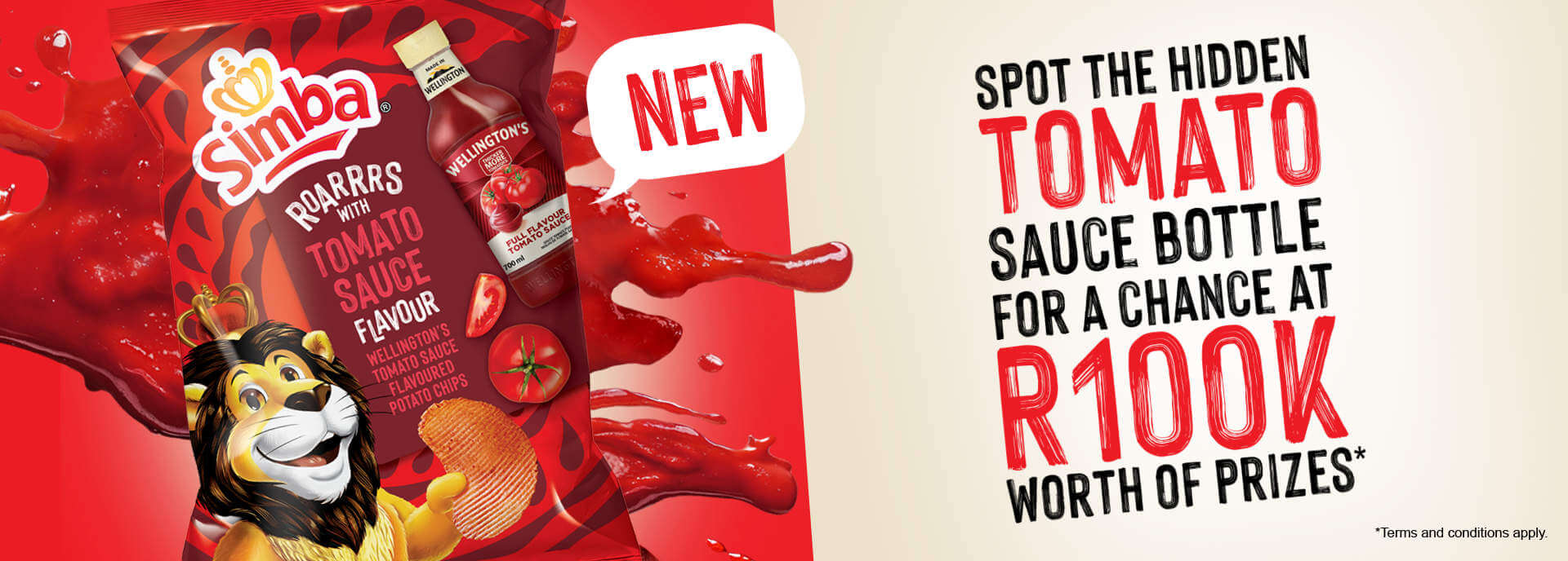 Simba Hidden Wellington's Tomato Bottle Competition