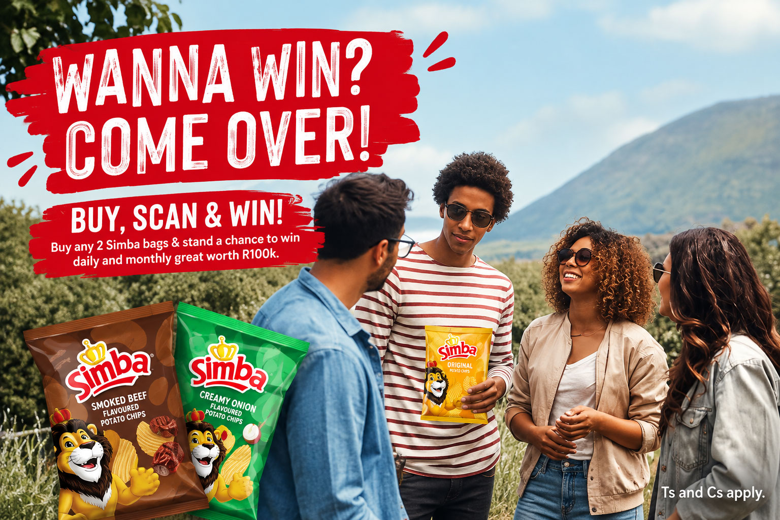 Simba Roar Scan & Win Competition